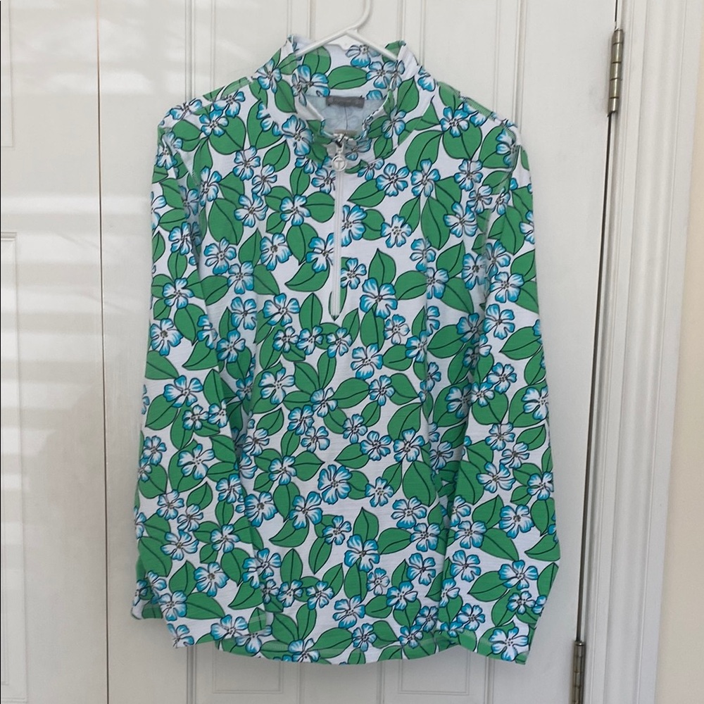 Lilly Pulitzer Floral Print Pullover